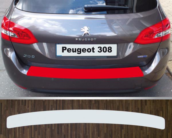 Lackschutzfolie Ladekantenschutz transparent 70 µm für Peugeot 308 SW 2014 - 2021